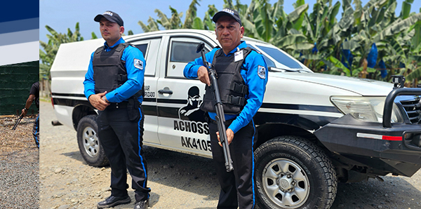 Capacitación del personal de seguridad ACHOSSA