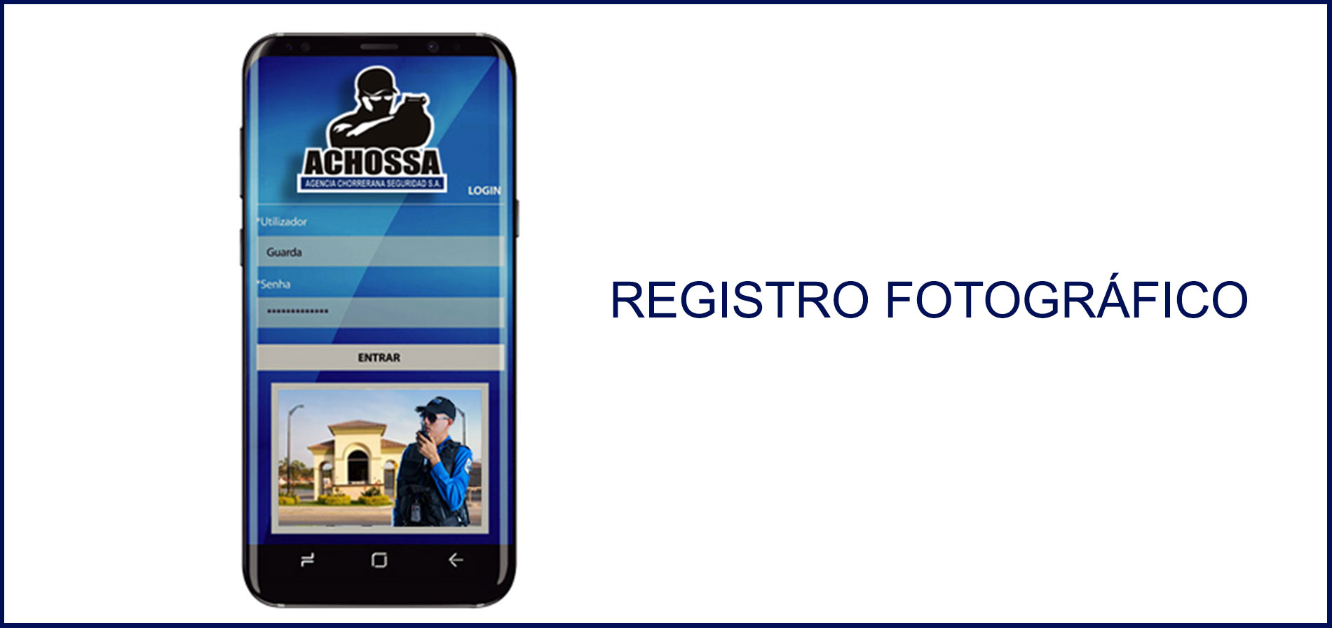 Pantalla de la app Vigicontrol: Funcionalidad 2